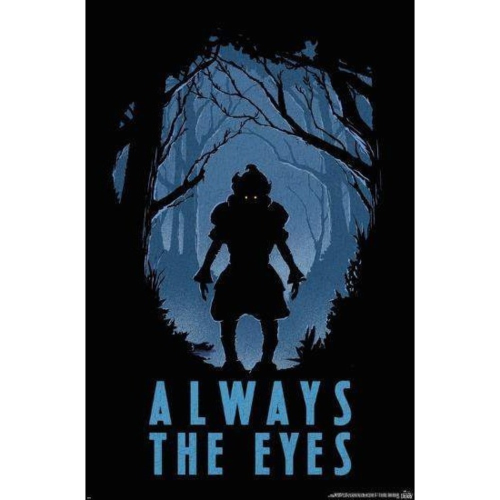 IT Welcome to Derry Always The Eyes Pennywise Poster 22.375" x 34"